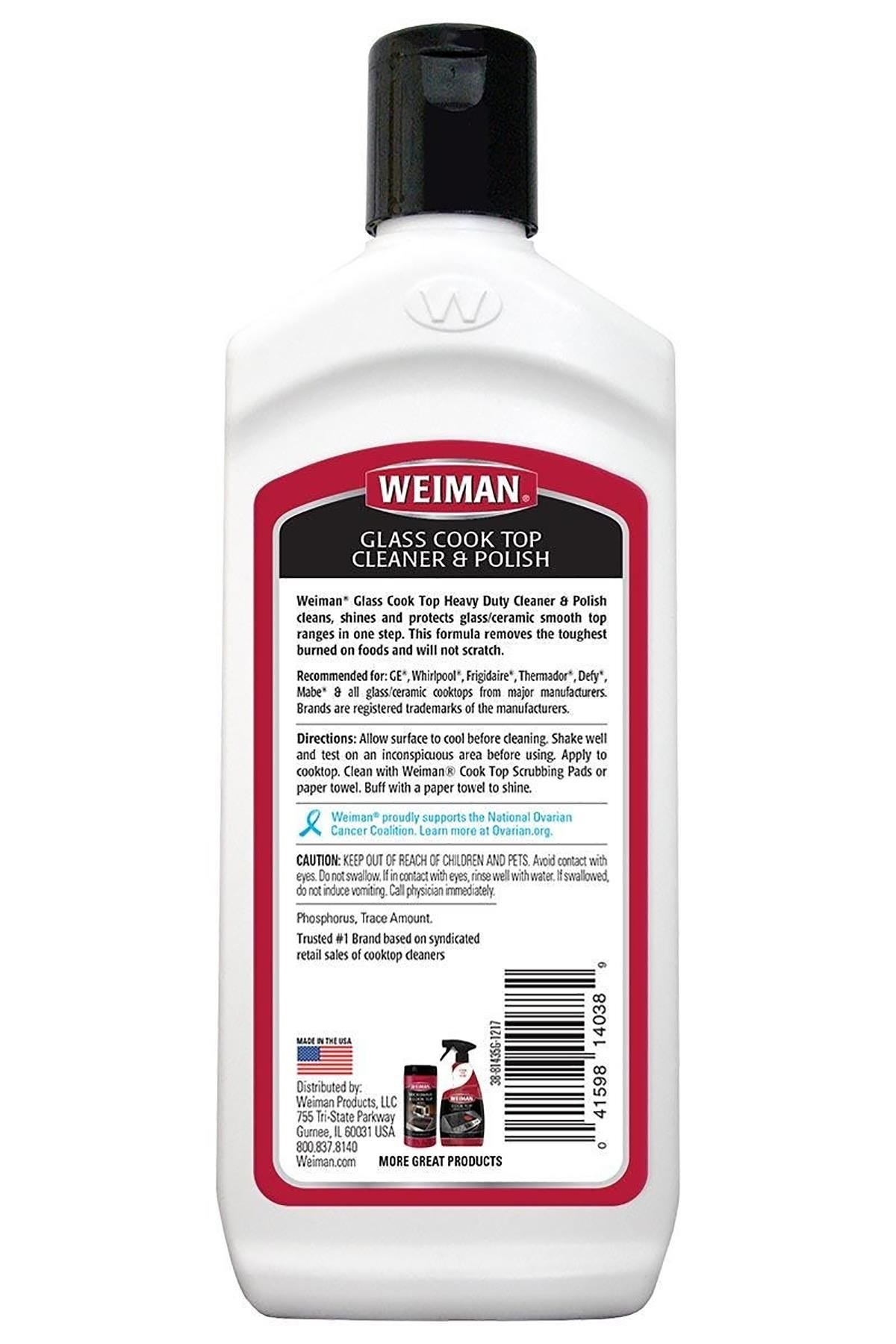 Weiman Cam Setüstü Ocak Temizleyici ve Cila 283GR