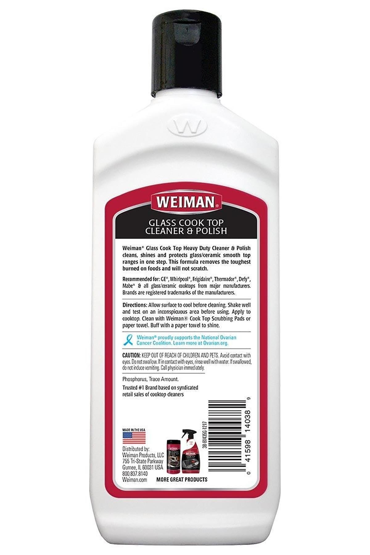 Weiman Cam Setüstü Ocak Temizleyici ve Cila 283GR