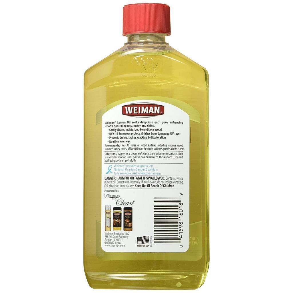 Weiman Limon Yağı Mobilya Cilası 473ML