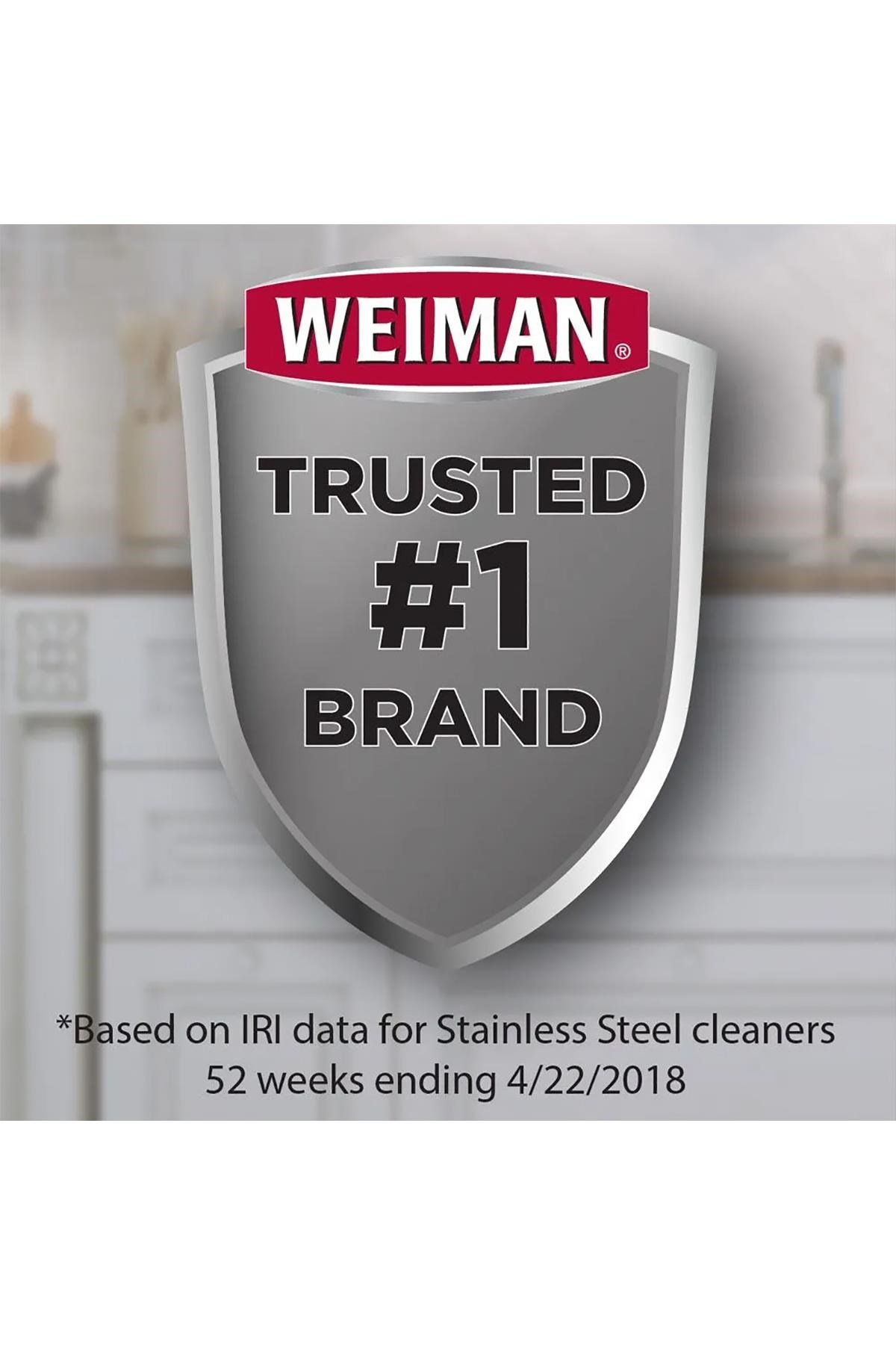 Weiman Paslanmaz Çelik Pişirme Kapları ve Lavabo Temizleyici Parlatıcı 237ML
