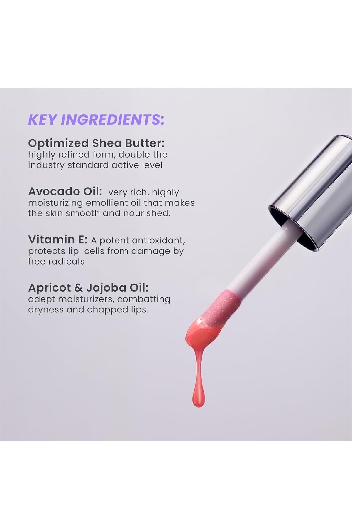 Wonderskin Lip Rehab Nemlendirici ve Onarıcı Renkli Dudak Serumu Yağı Lover 3.57ML