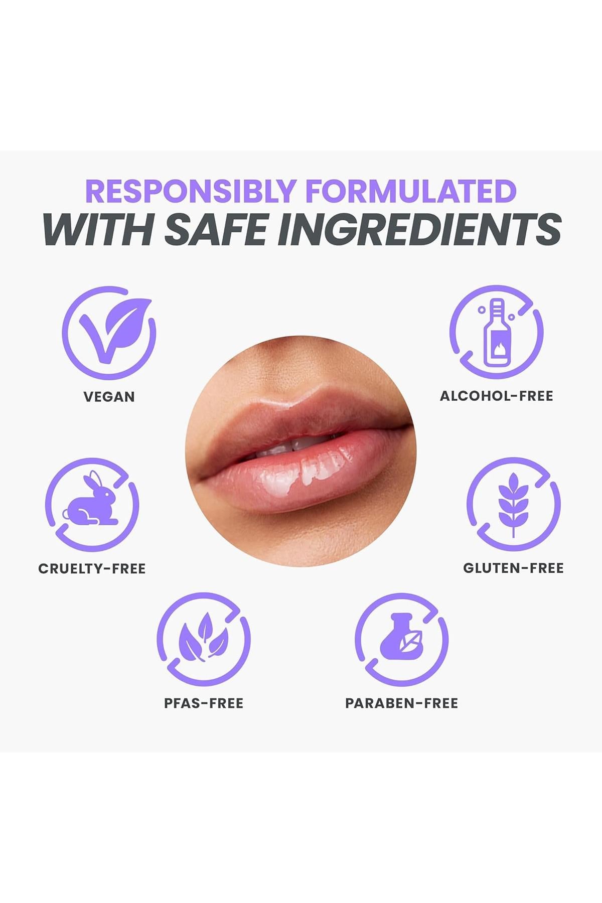 Wonderskin Lip Rehab Nemlendirici ve Onarıcı Şeffaf Dudak Serumu Yağı Clear 3.57ML