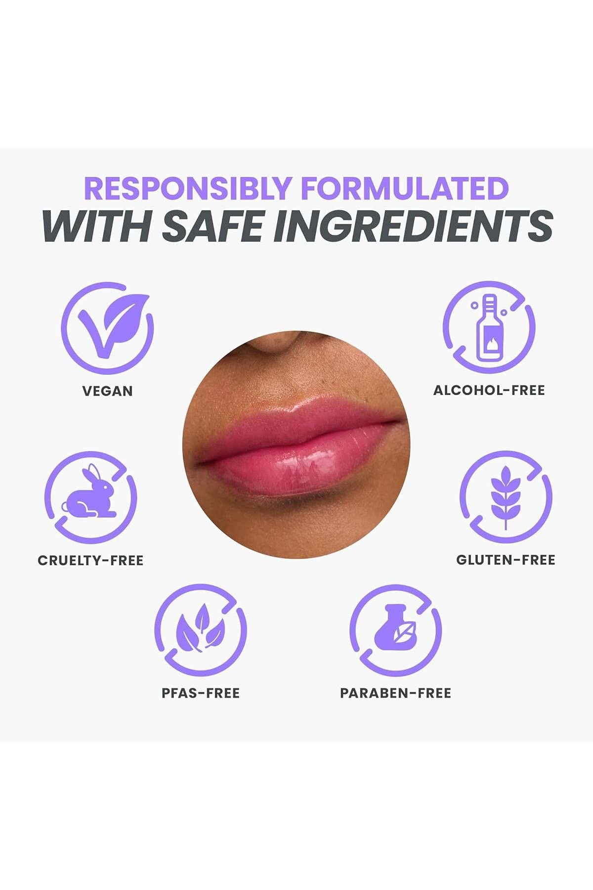 Wonderskin Lip Rehab Nemlendirici ve Onarıcı Renkli Dudak Serumu Yağı Kissed 3.57ML