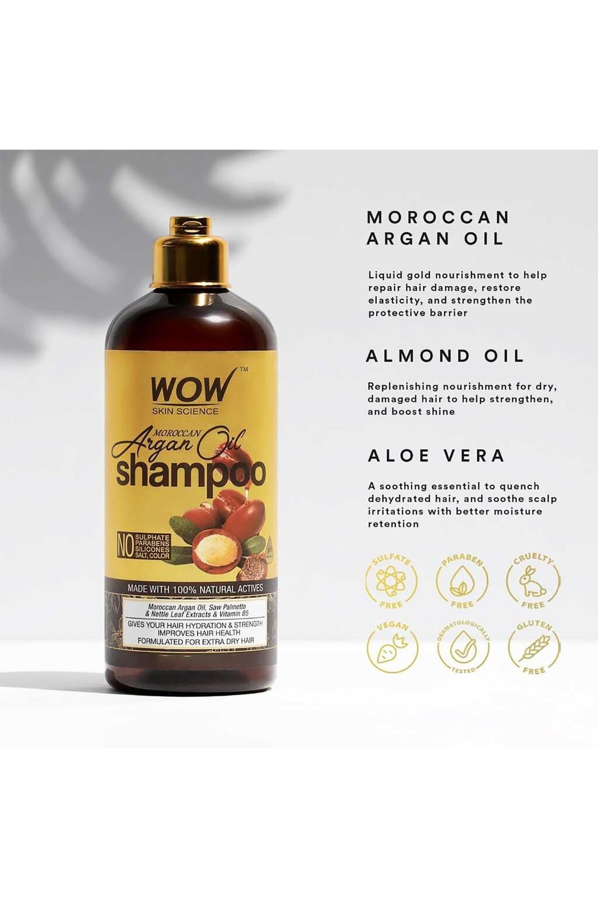 WOW Fas Argan Yağı Şampuanı 300ML