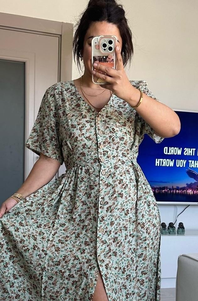 Bahar Çiçeği Elbise