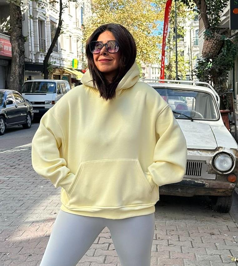 Bebek Sarı Sweatsirt
