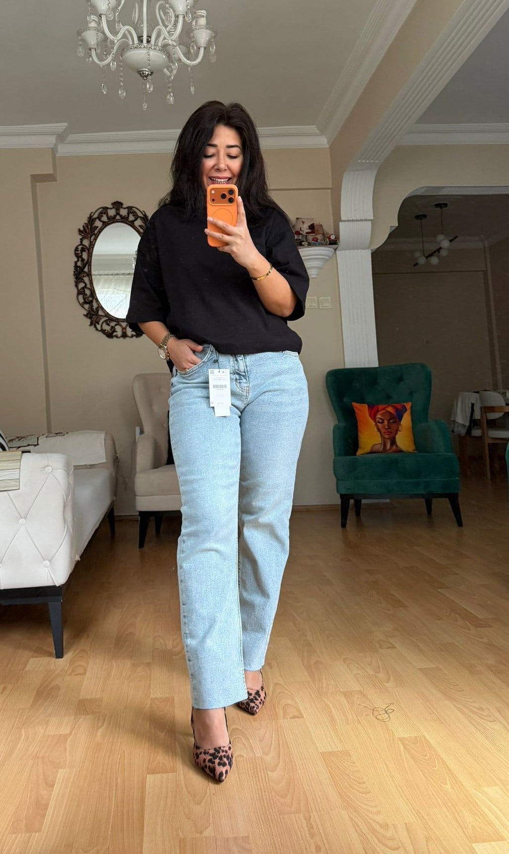 Buz Mavi  Boyfit Jean Pantolon