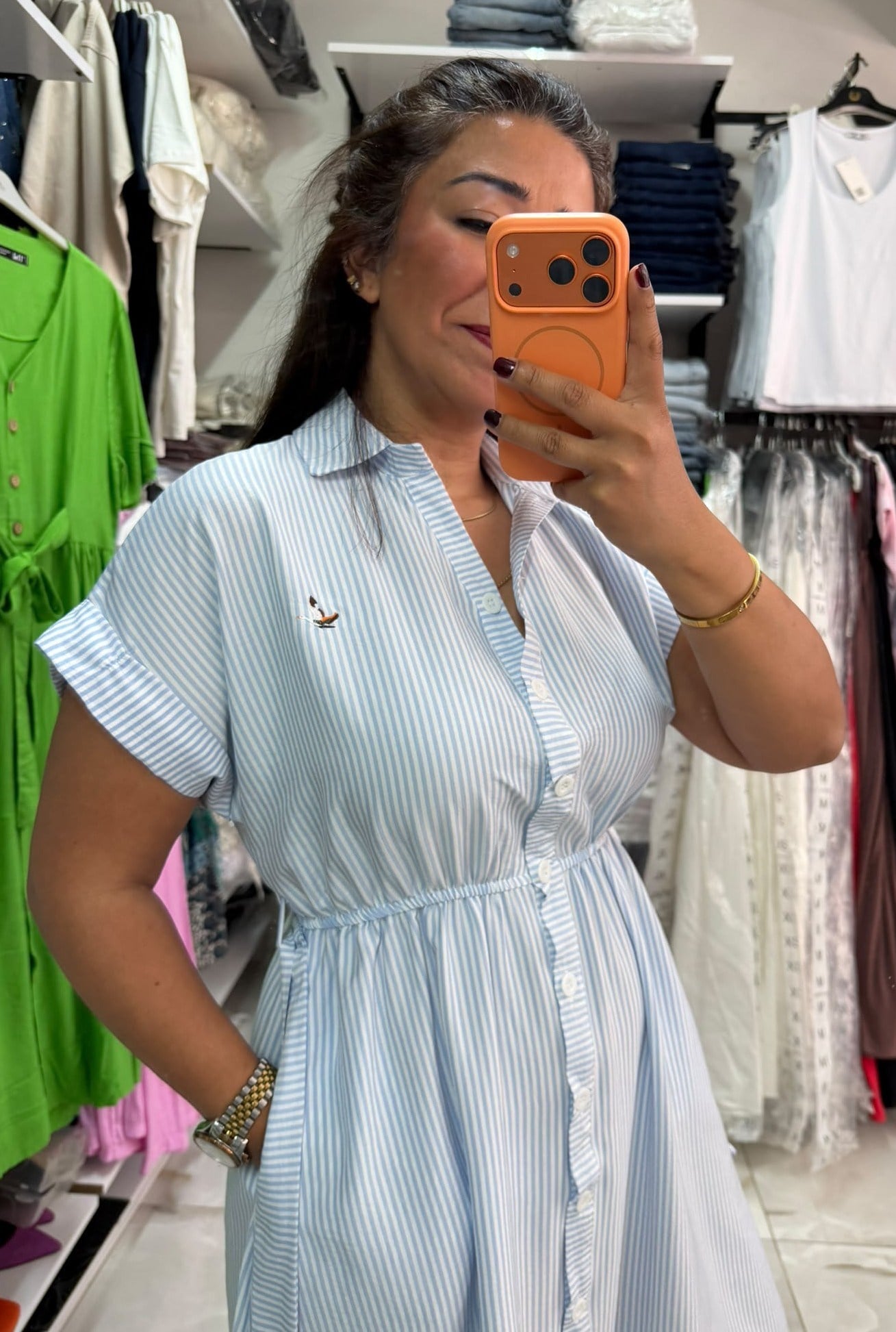 Marina Gömlek Elbise