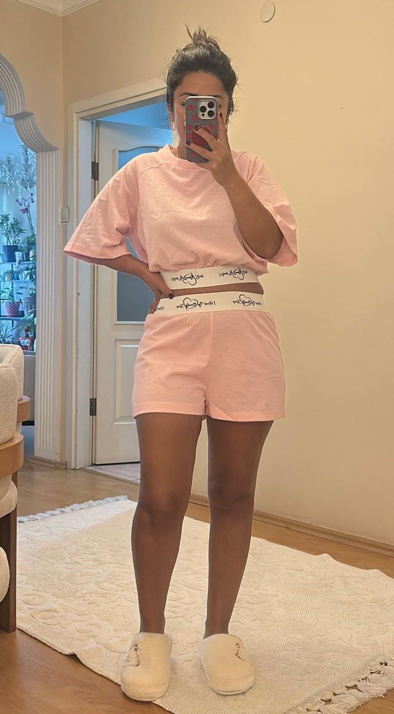 pembe Pijama Takım
