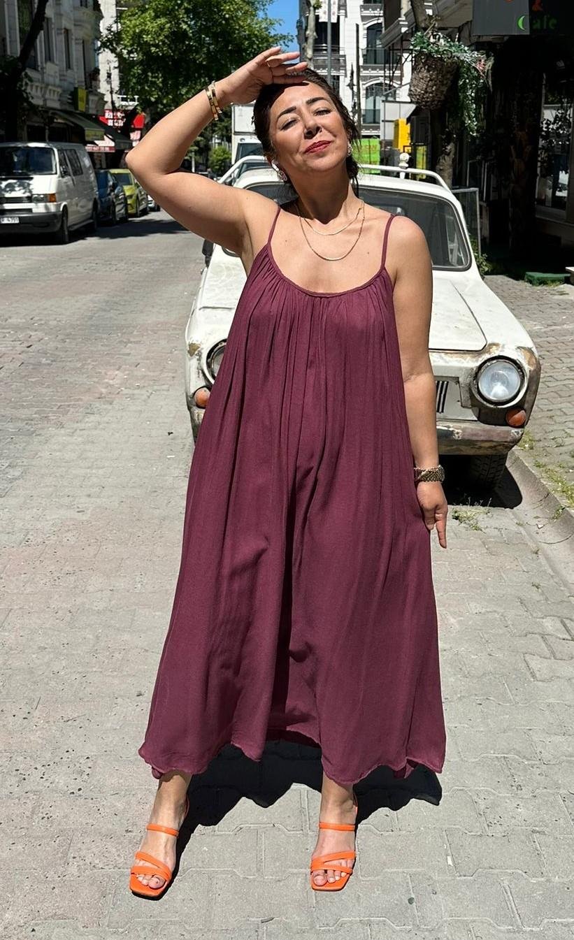 Rüzgar Elbise Bordo (Astarlı)
