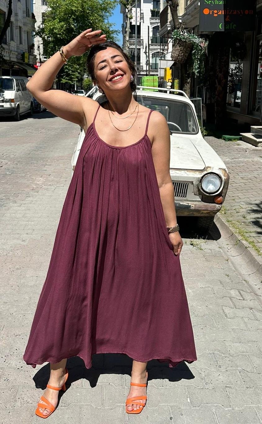 Rüzgar Elbise Bordo (Astarlı)