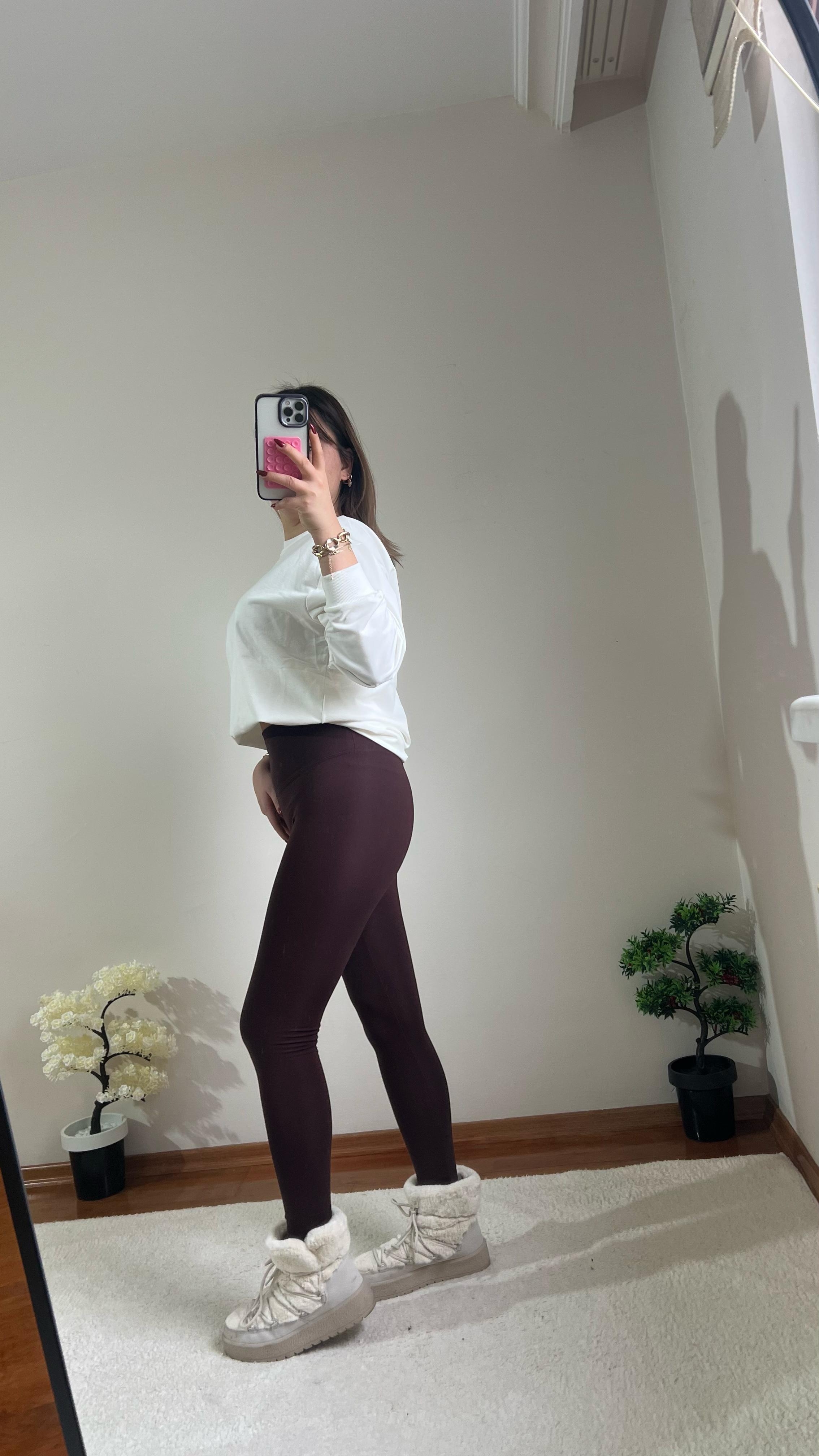 Acı kahve içi şardonlu tayt