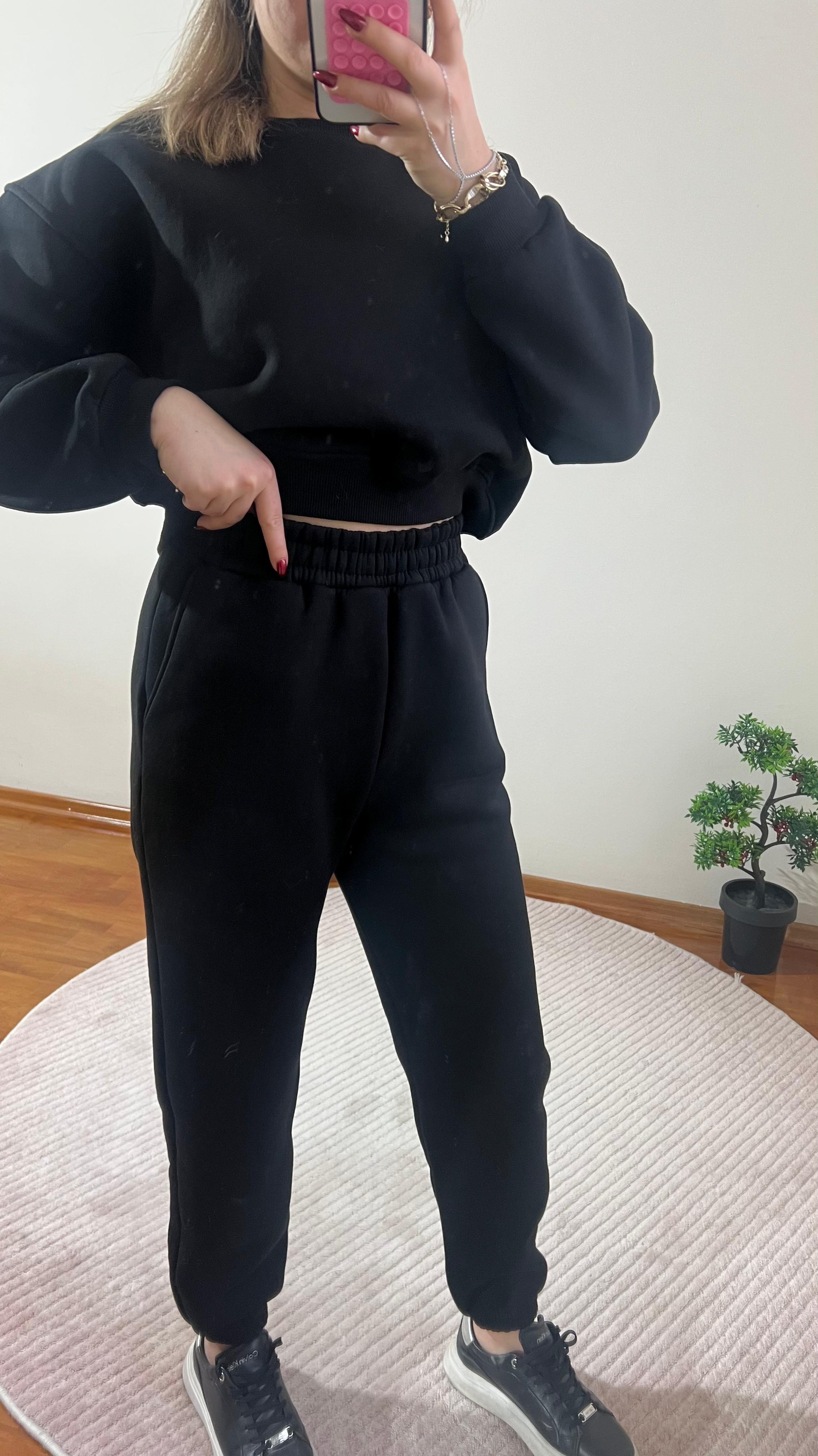 Siyah Eşofman Takımı