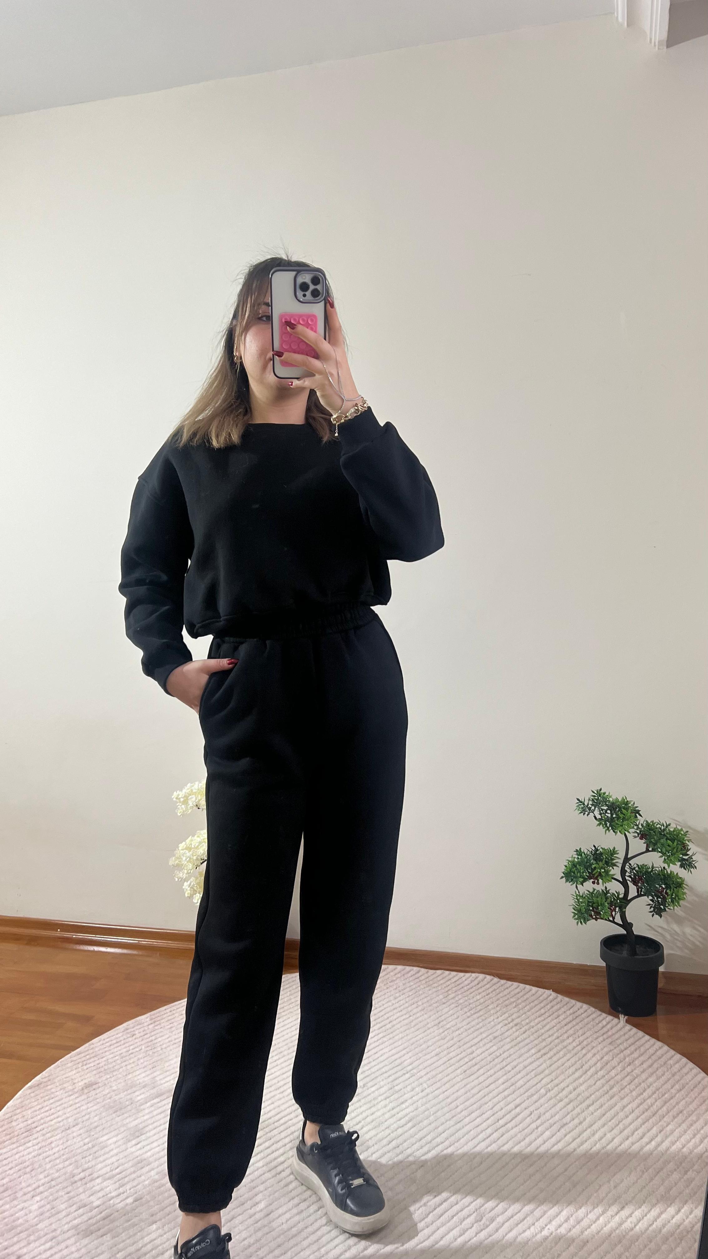 Siyah Eşofman Takımı