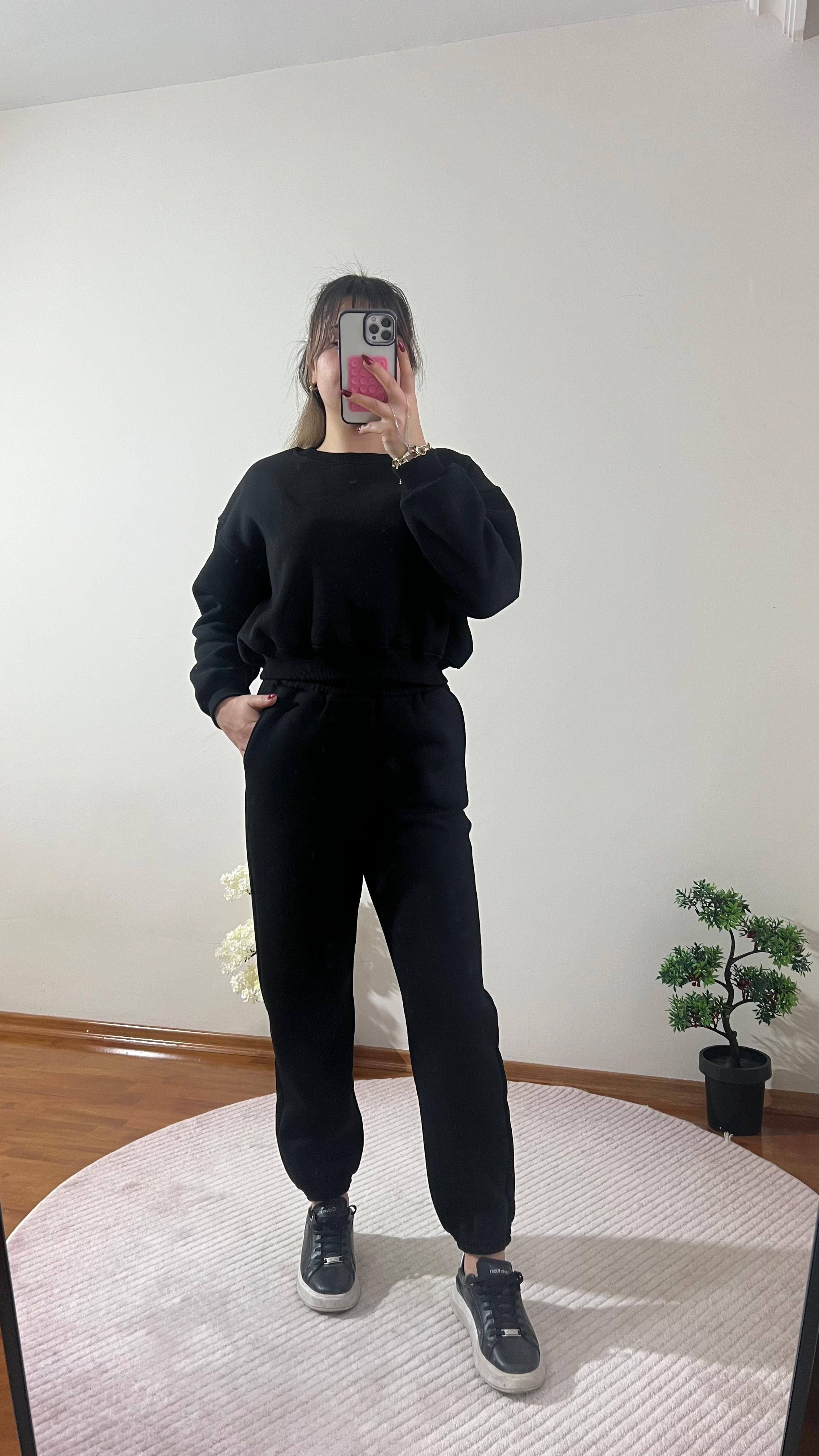 Siyah Eşofman Takımı