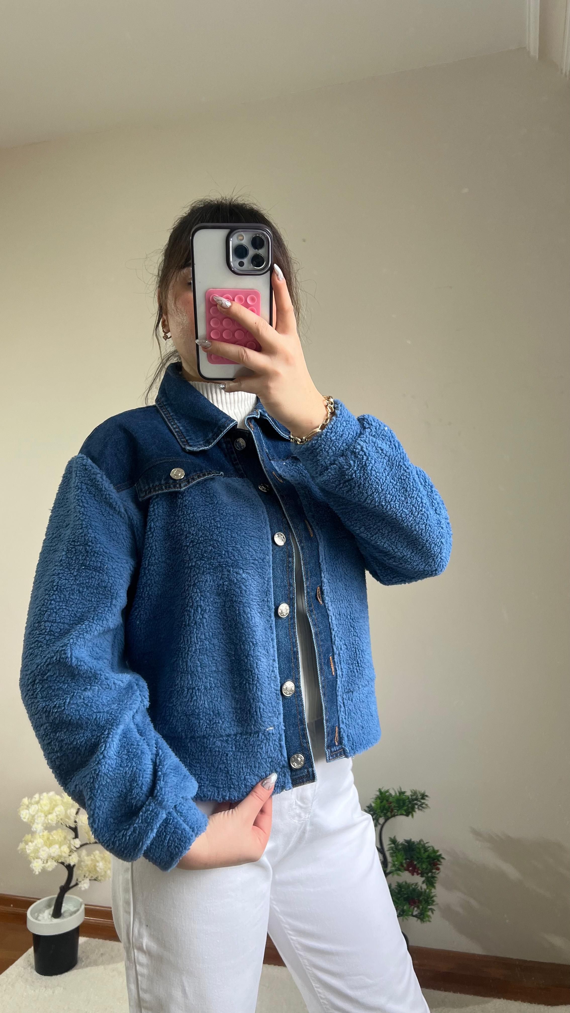 Teddy Mavi Ceket/ Gömlek