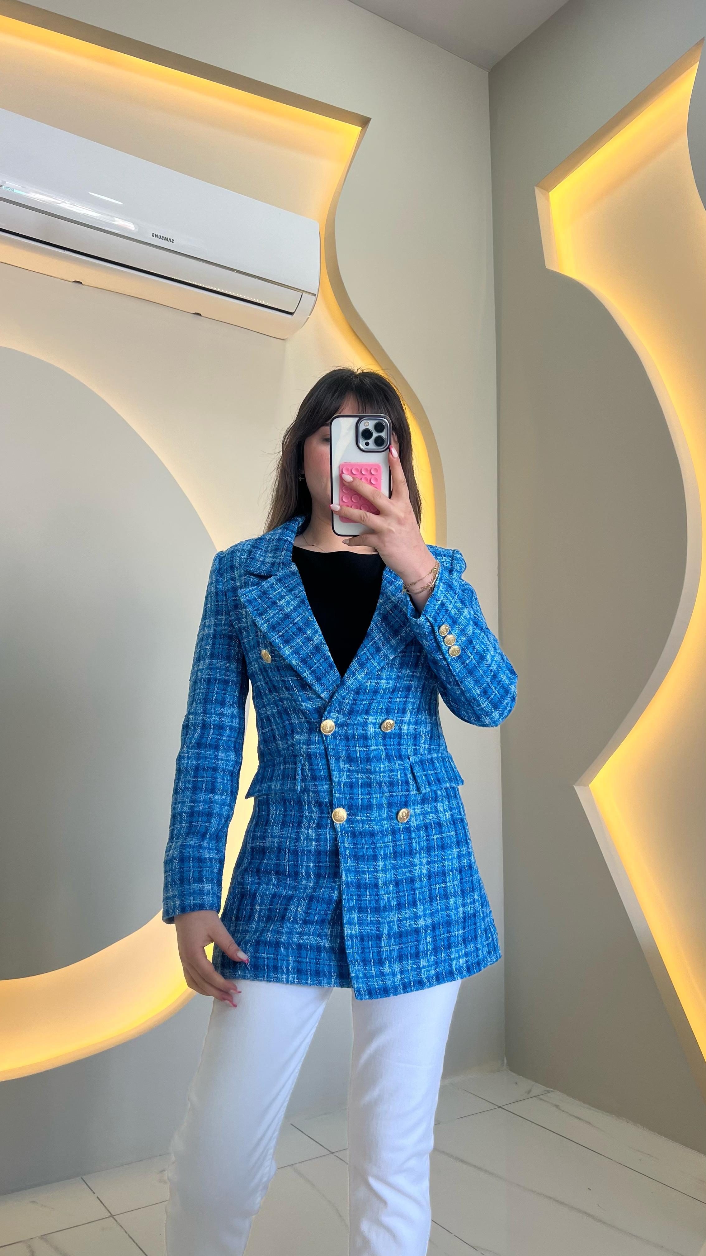 Tüvit Blazer Ceket