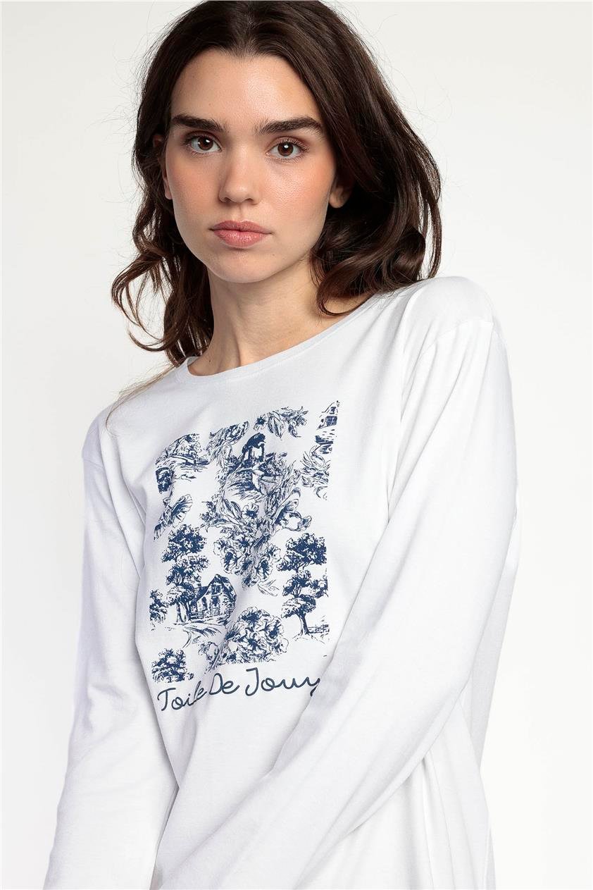 Admas Toile De Jouy Kadın Pijama Takımı
