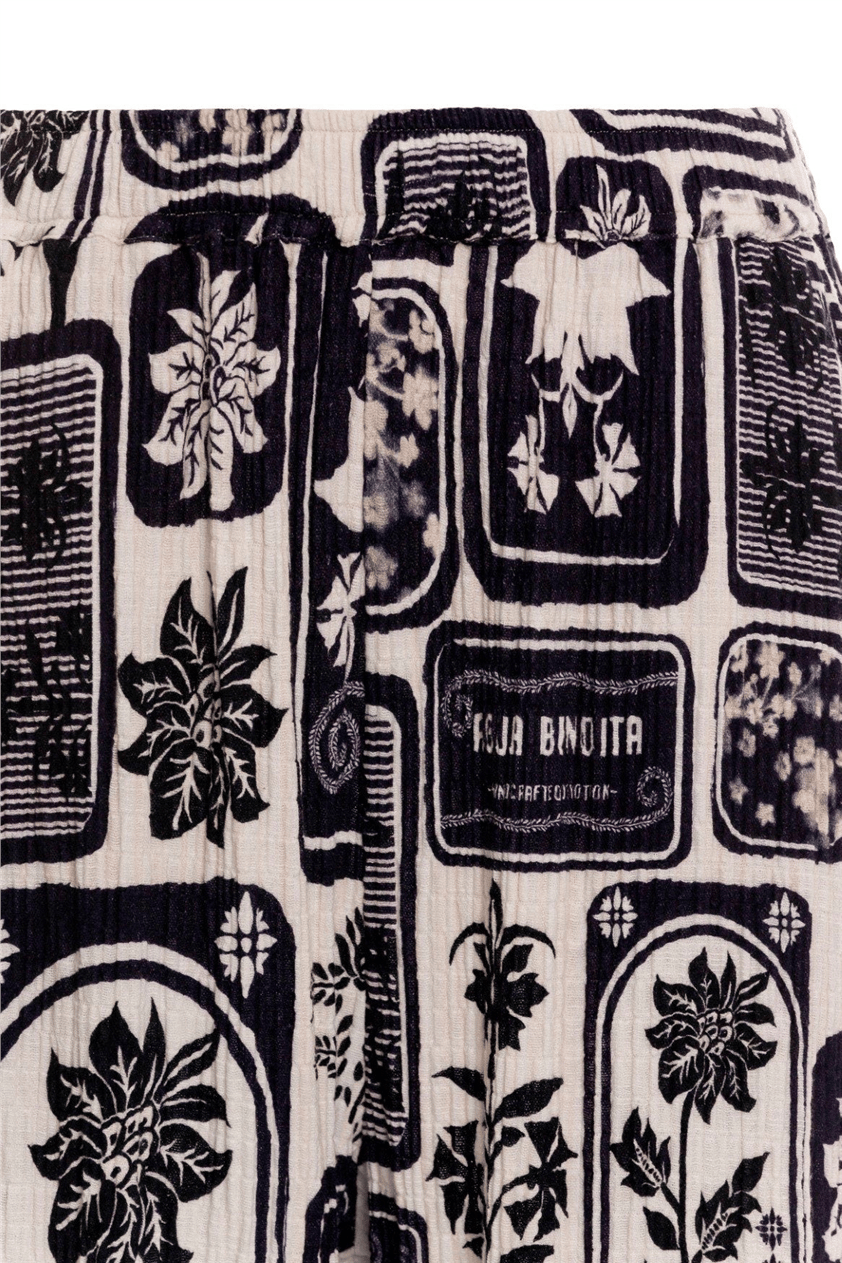 Agua Bendita Frank Batik 19795 Kadın Plaj Pantolonu Çok Renkli