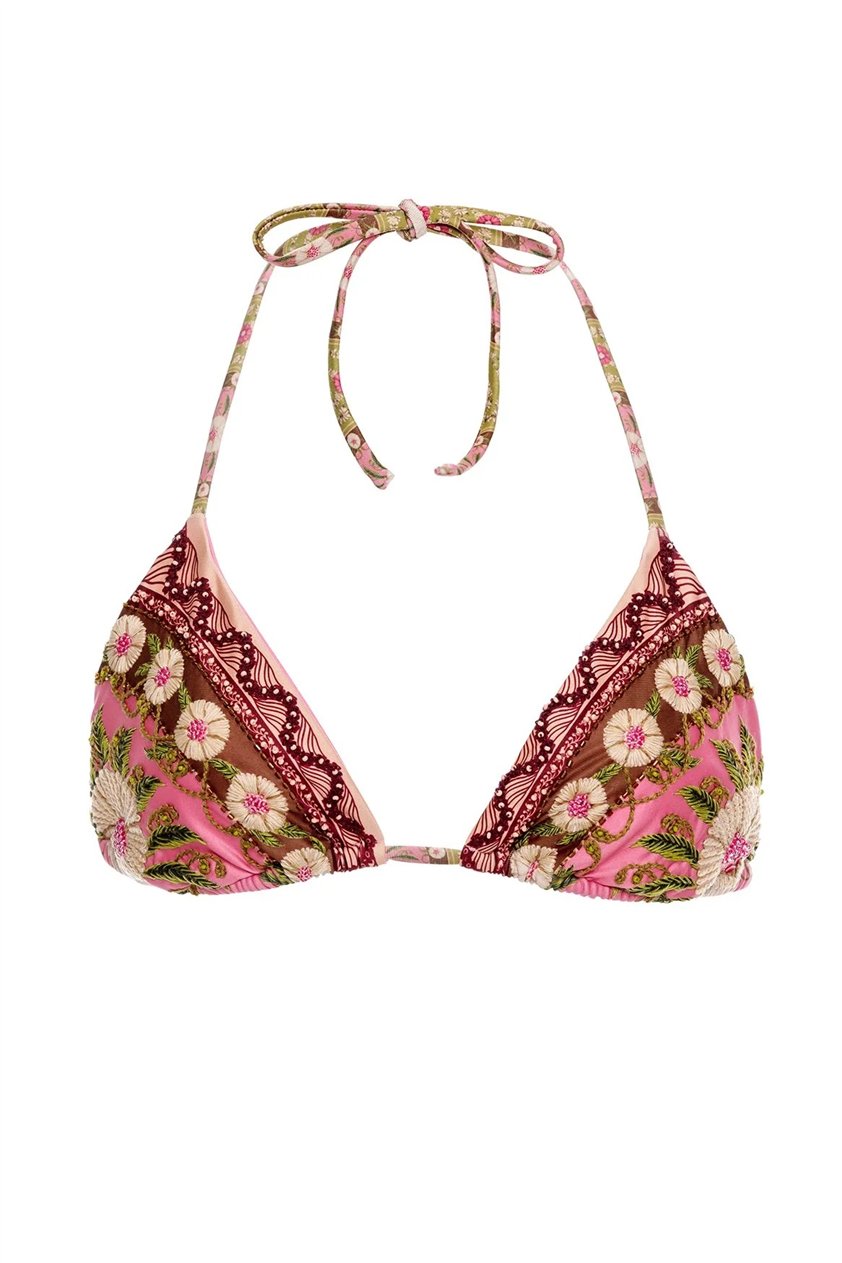 Agua Bendita Lolita Matches 20032 Kadın Bikini Üstü Çok Renkli