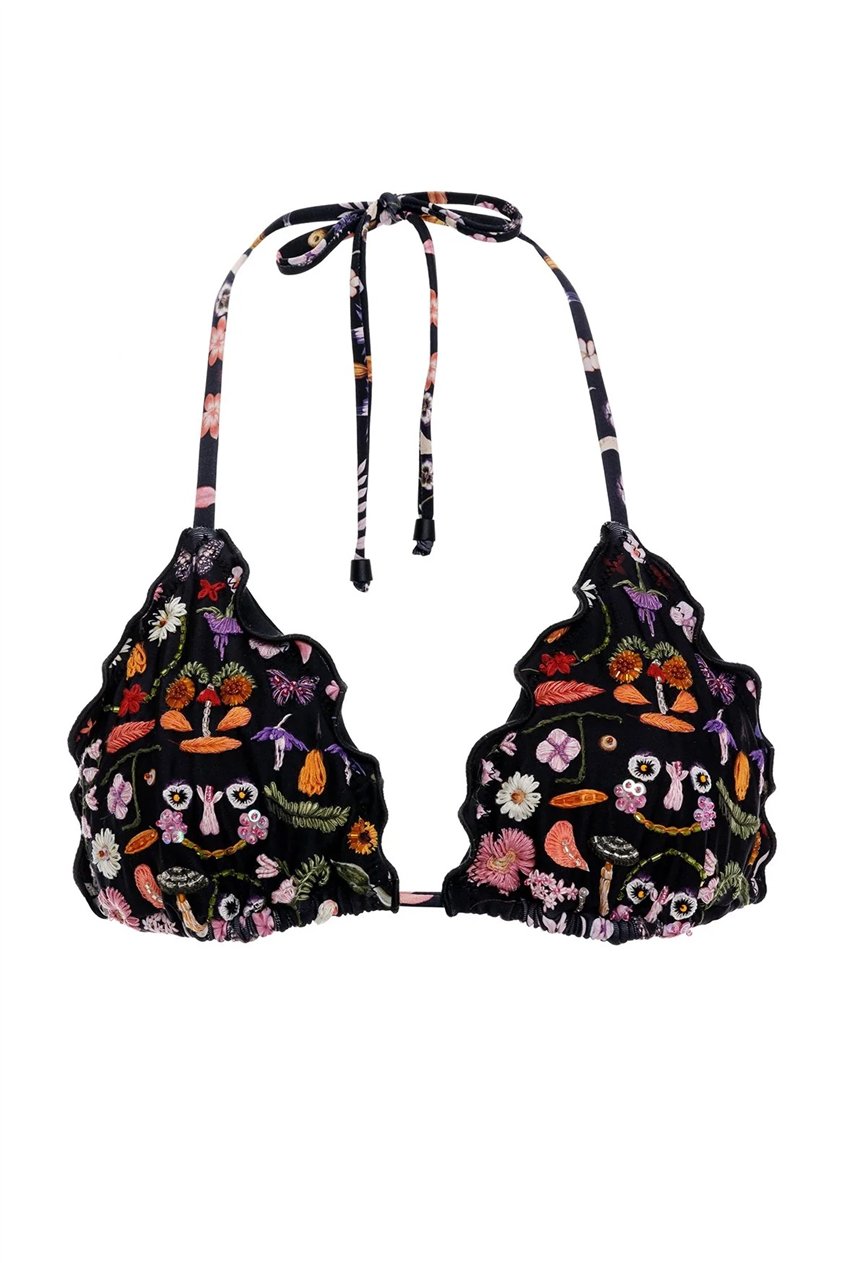 Agua Bendita Lolita Ámbar 19309 Kadın Bikini Üstü Çok Renkli