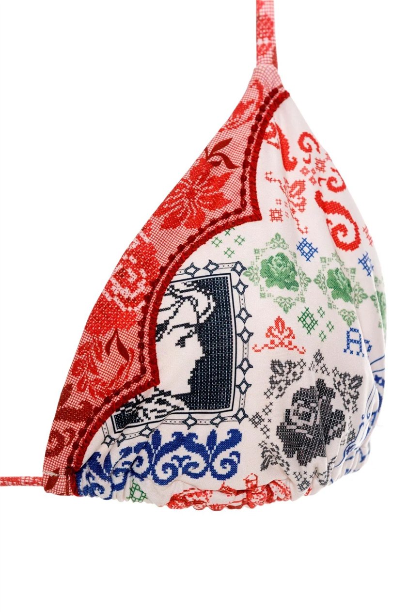 Agua Bendita Lolita Tissu 20060 Kadın Bikini Üstü Çok Renkli
