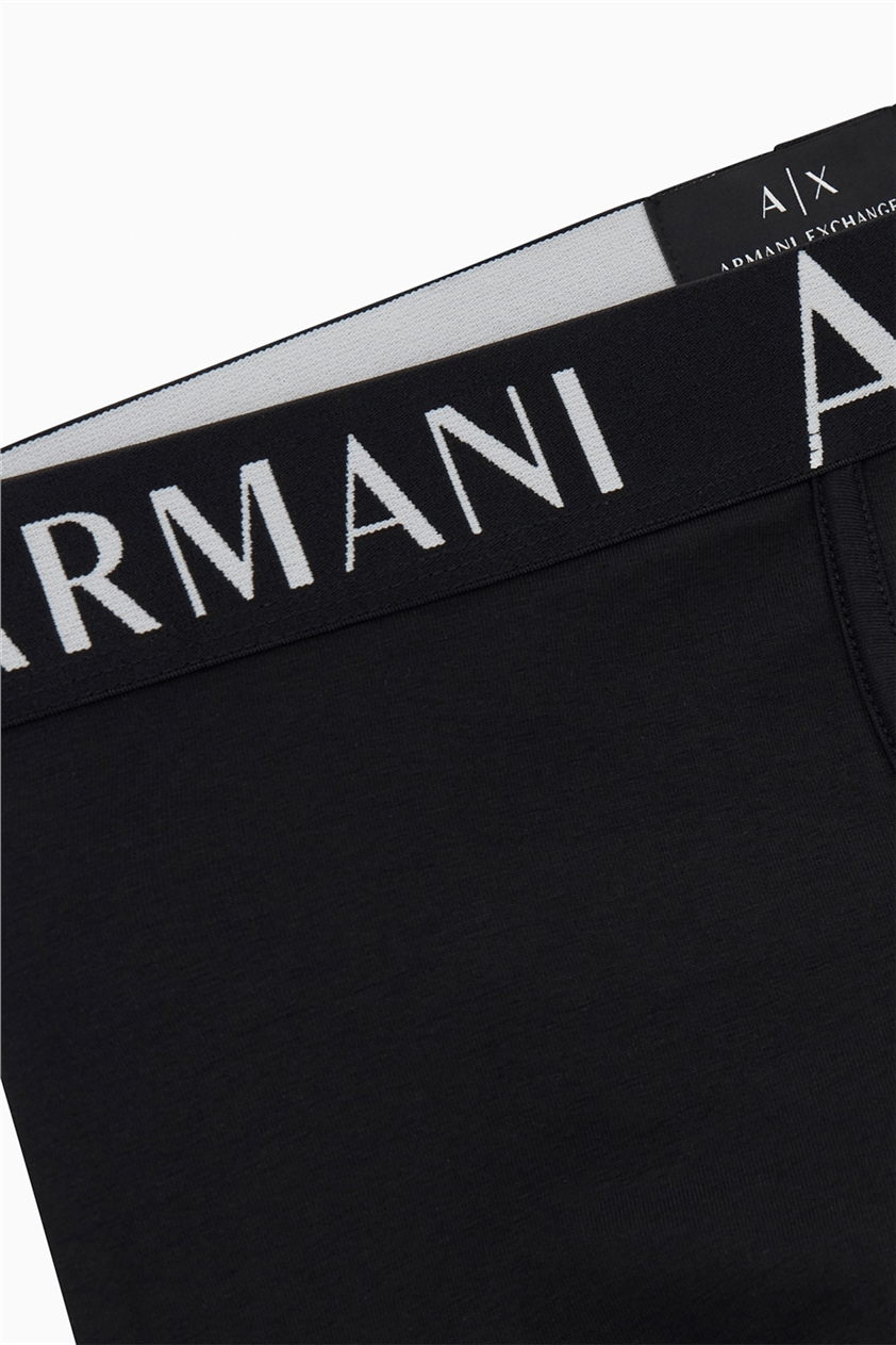 Armani Exchange Erkek Boxer Siyah