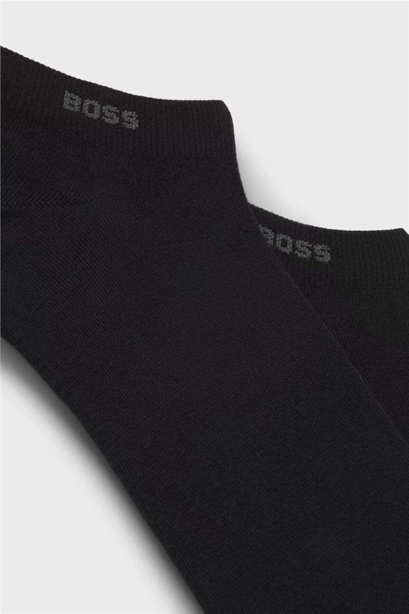 Boss 2P As Uni CC Erkek 2li Çorap Siyah