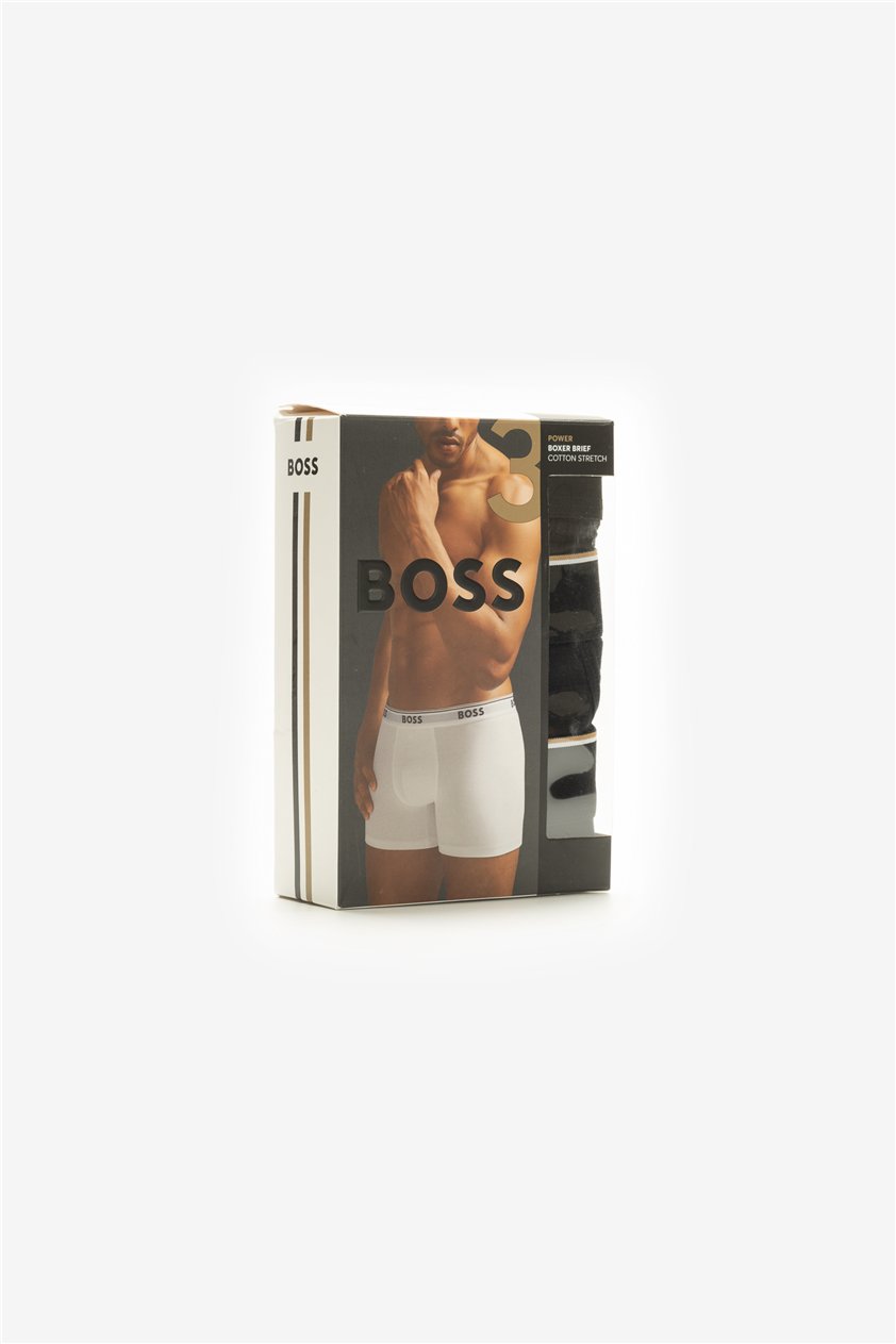 Boss BoxerBr 3P Power Erkek 3lü Boxer