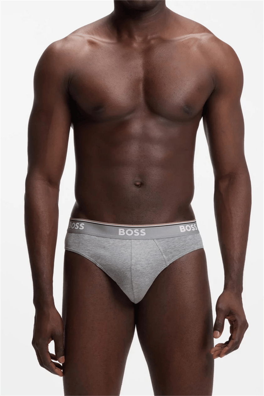 BOSS Brief 3P Power Erkek 3lü Boxer Çok Renkli