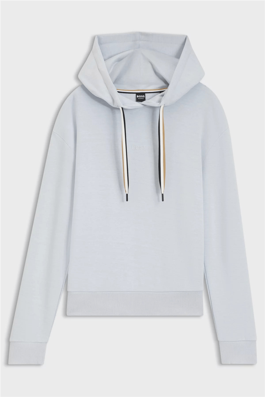 Boss CP Stripe Hoodie Kadın Kapüşonlu Sweatshirt