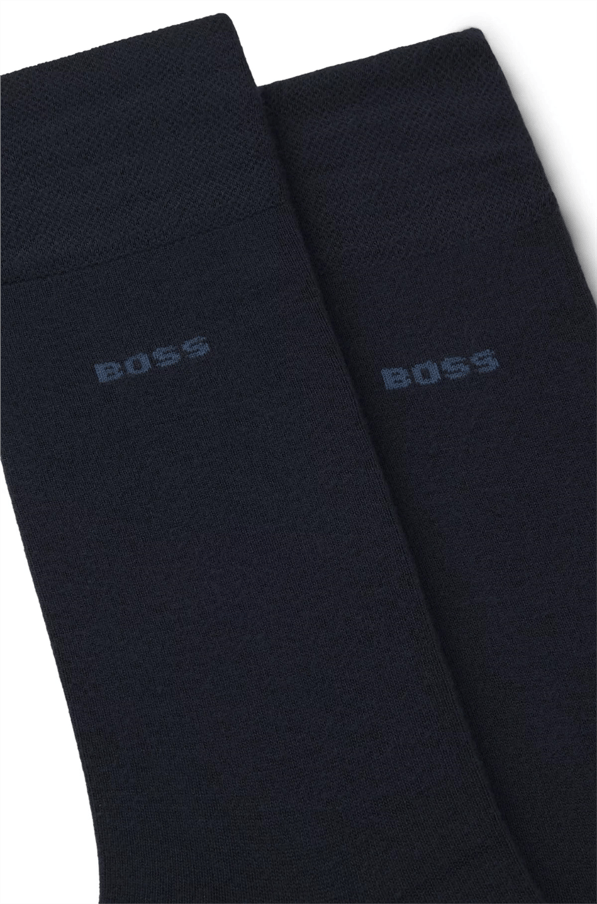 Boss Erkek 2li Çorap Mavi