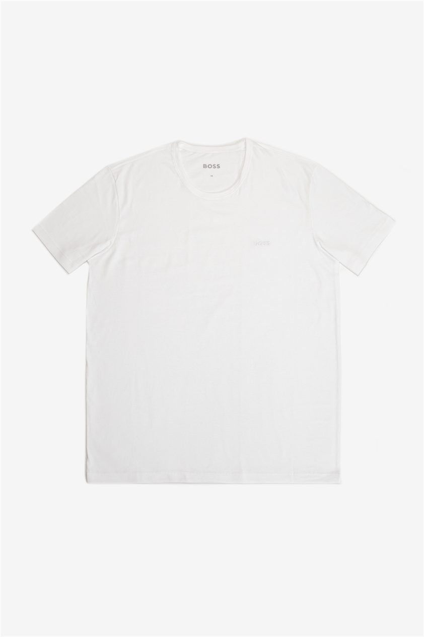 BOSS Erkek 2li T-Shirt Beyaz