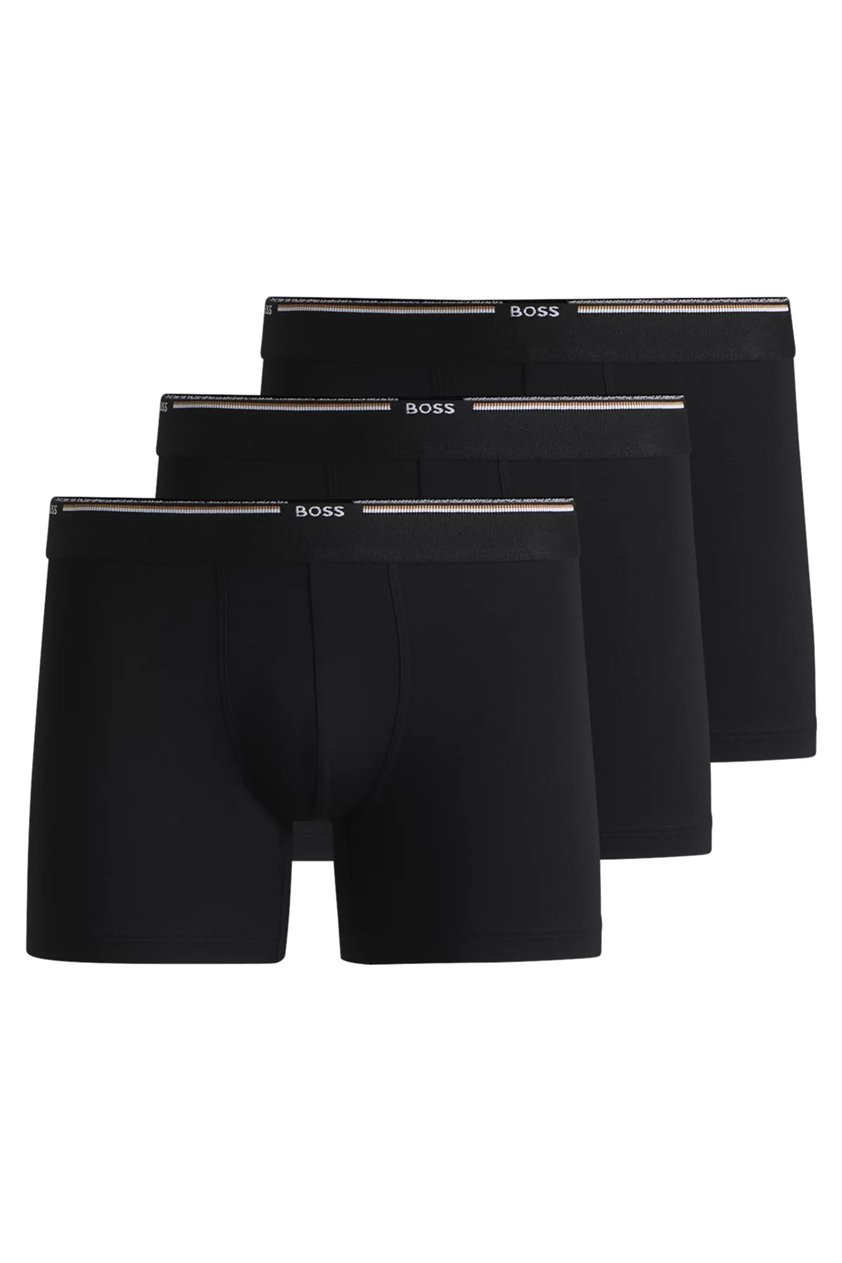 Boss Erkek 3lü Boxer Çok Renkli