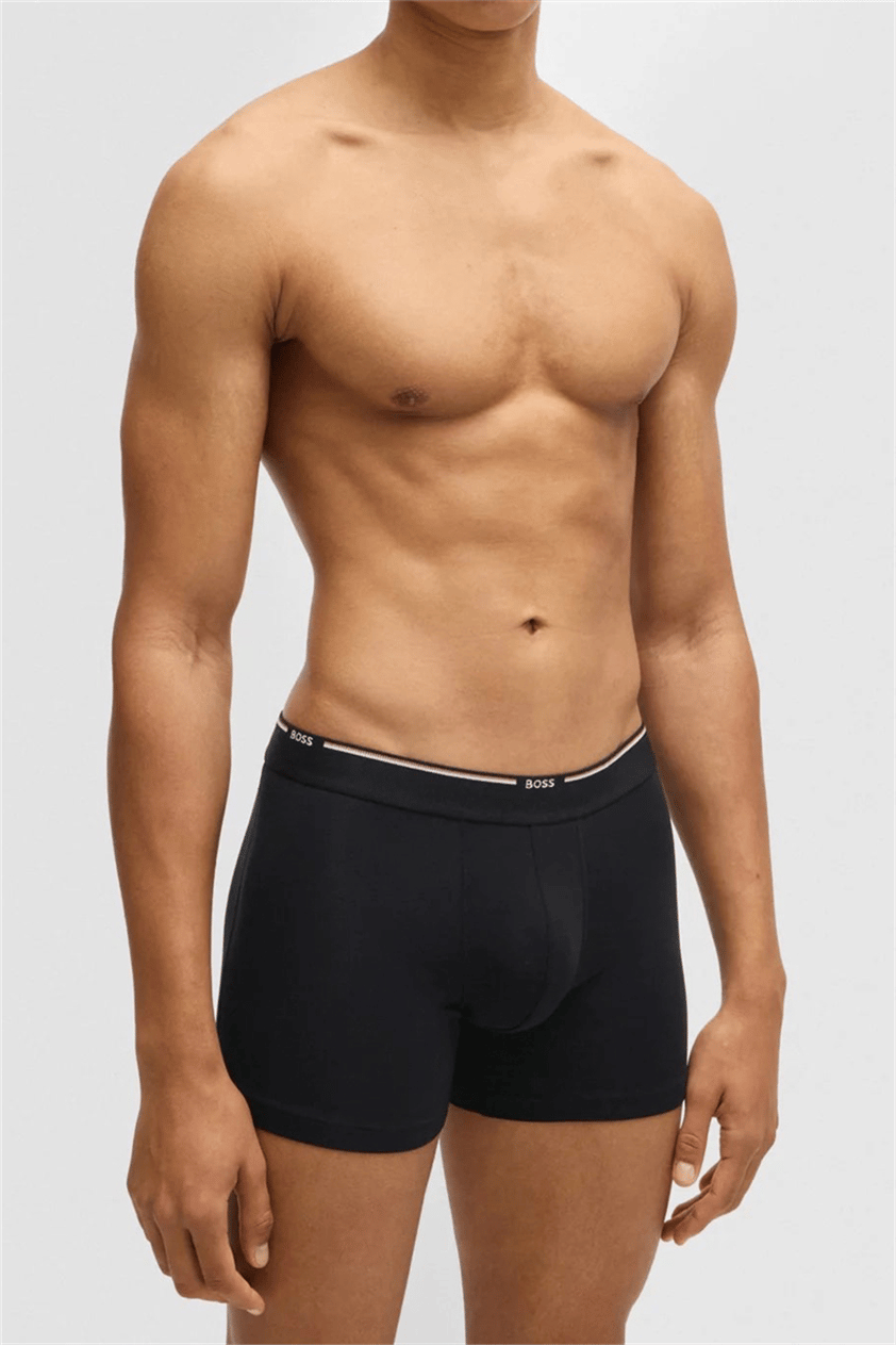 Boss Erkek 3lü Boxer Çok Renkli
