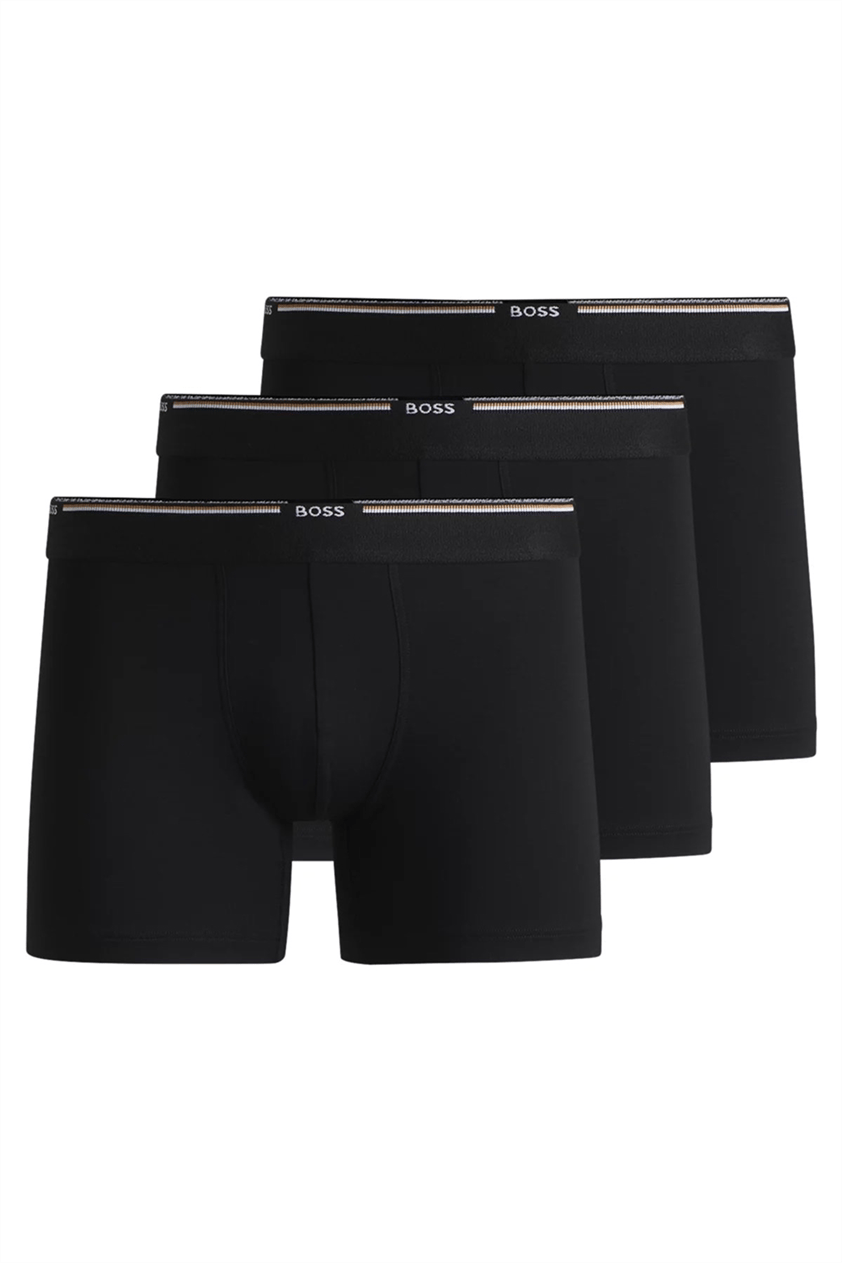Boss Erkek 3lü Boxer Çok Renkli