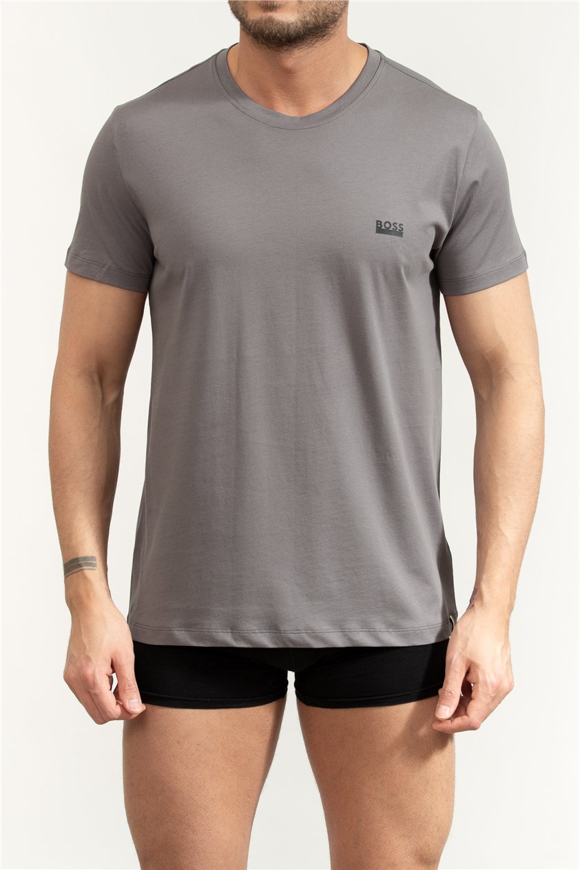 Boss Erkek Bisiklet Yaka T-Shirt