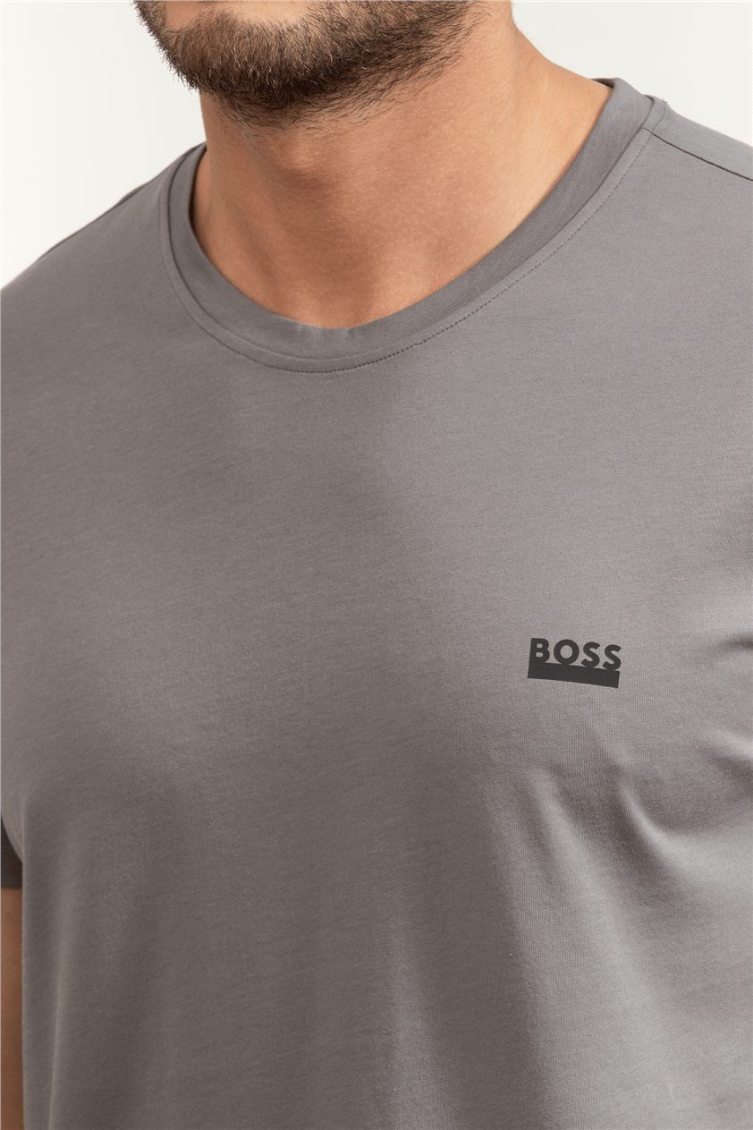 Boss Erkek Bisiklet Yaka T-Shirt