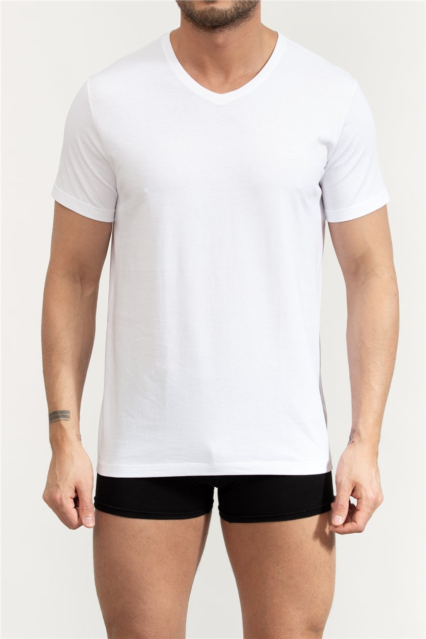 Boss Erkek Bisiklet Yaka T-Shirt