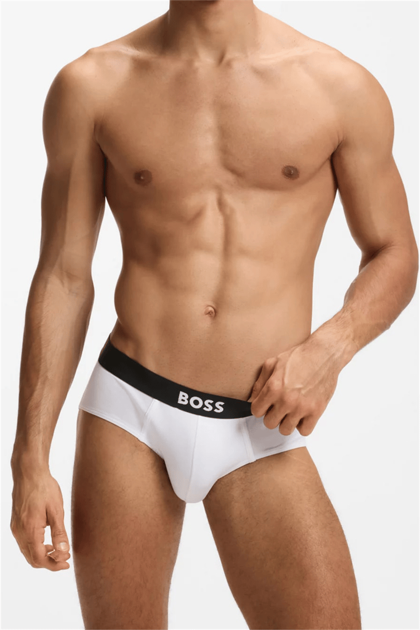 BOSS Hipbr 3P Boss One Erkek 3lü Boxer Çok Renkli