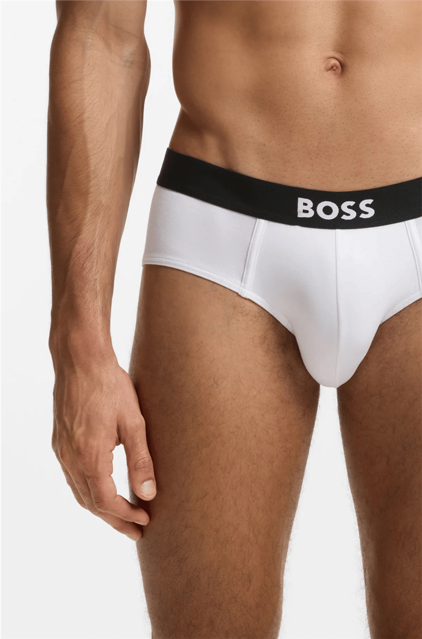 BOSS Hipbr 3P Boss One Erkek 3lü Boxer Çok Renkli