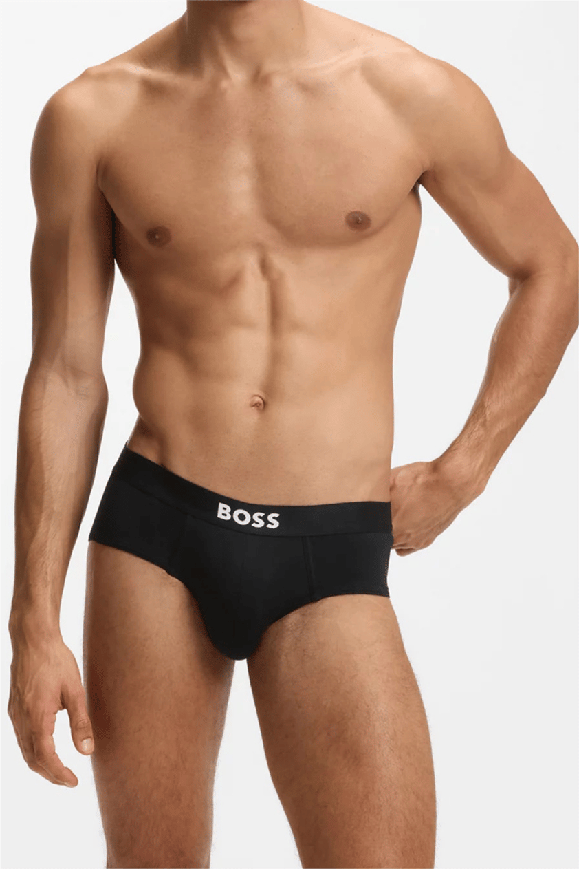 BOSS Hipbr 3P Boss One Erkek 3lü Boxer Çok Renkli