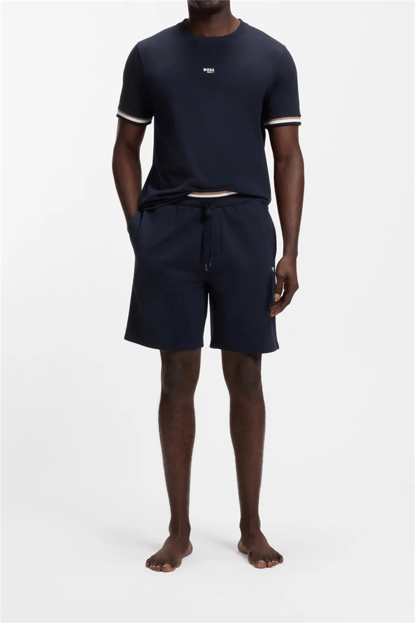 Boss Iconic Shorts Erkek Şort Mavi