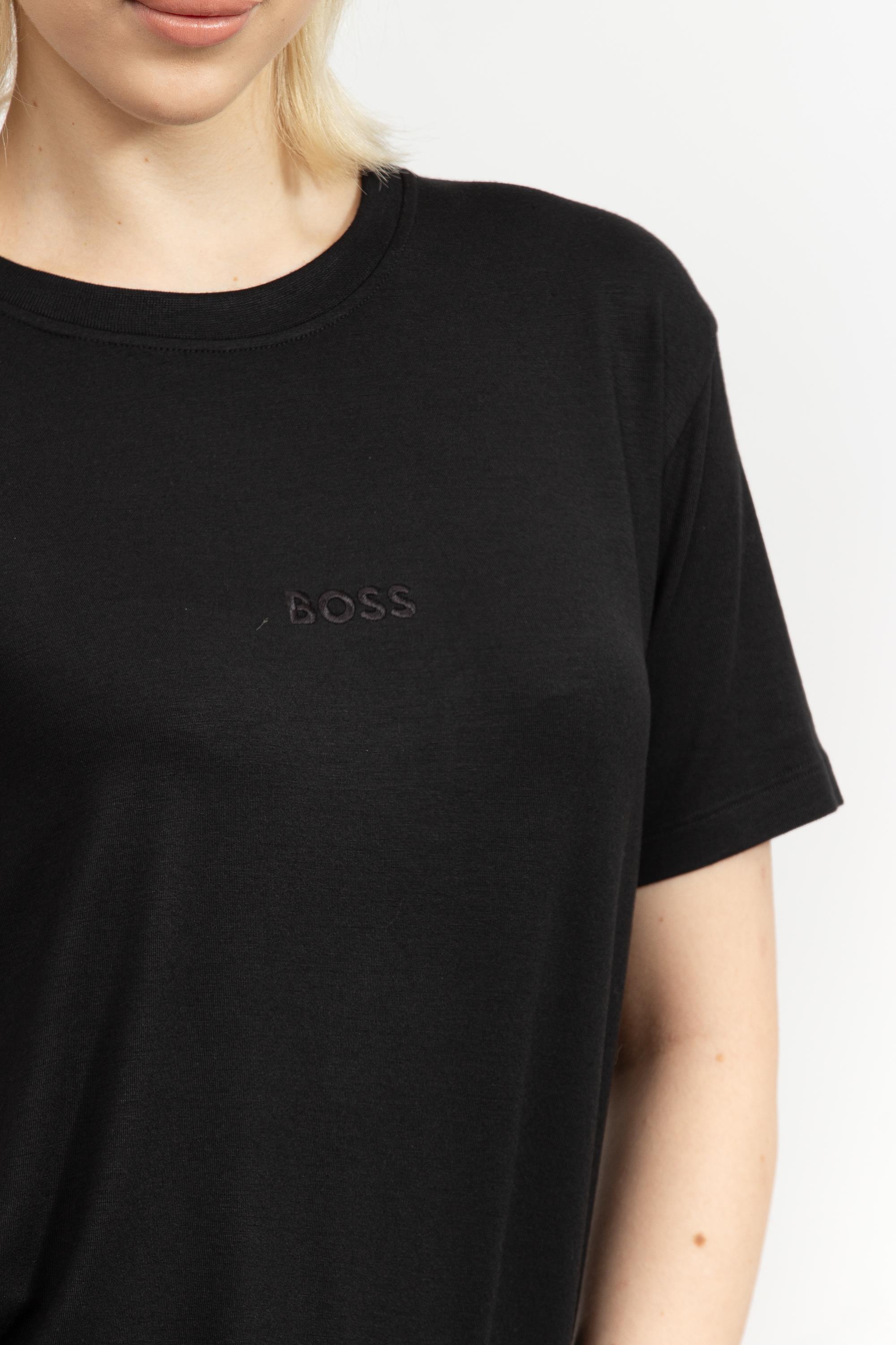 Boss Kadın Bisiklet Yaka T-Shirt