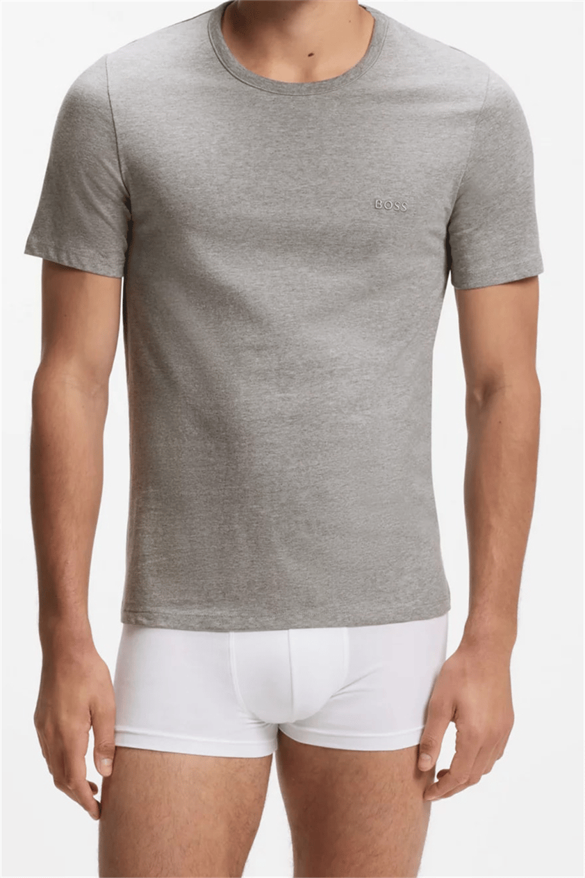 BOSS T-Shirt Rn 3P Classic Erkek 3lü Atlet Çok Renkli