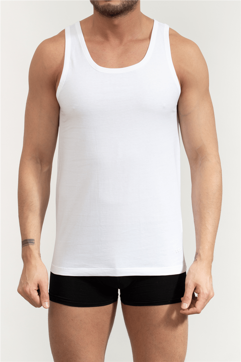 Boss TankTop 3P Classic Erkek 3lü Atlet