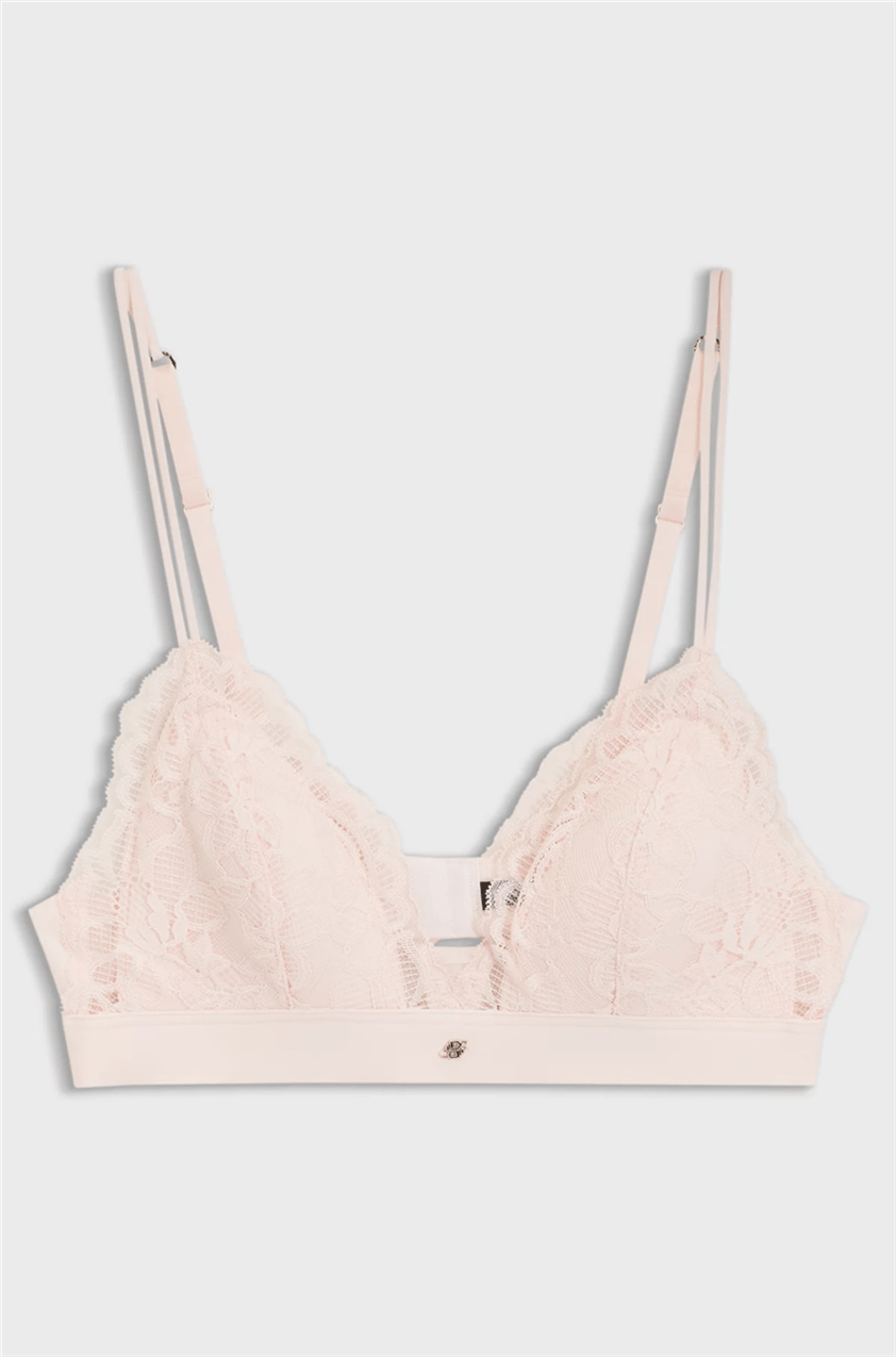 BOSS Triangle Blossom Kadın Sütyen Pembe