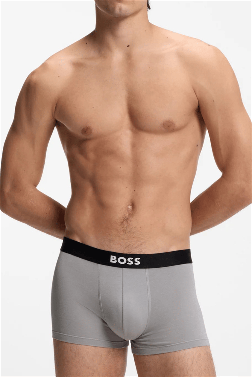 Boss Trunk 3P BOSS ONE Erkek 3lü Boxer Çok Renkli