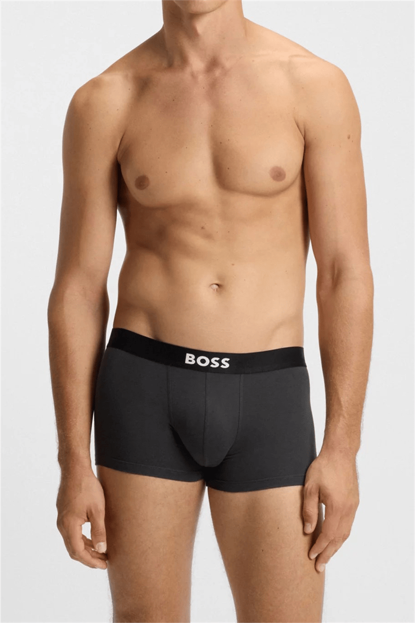 Boss Trunk 3P BOSS ONE Erkek 3lü Boxer Siyah
