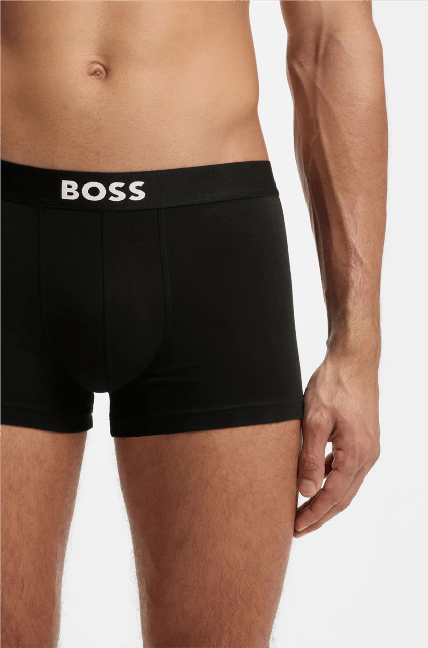 Boss Trunk 3P BOSS ONE Erkek 3lü Boxer Çok Renkli